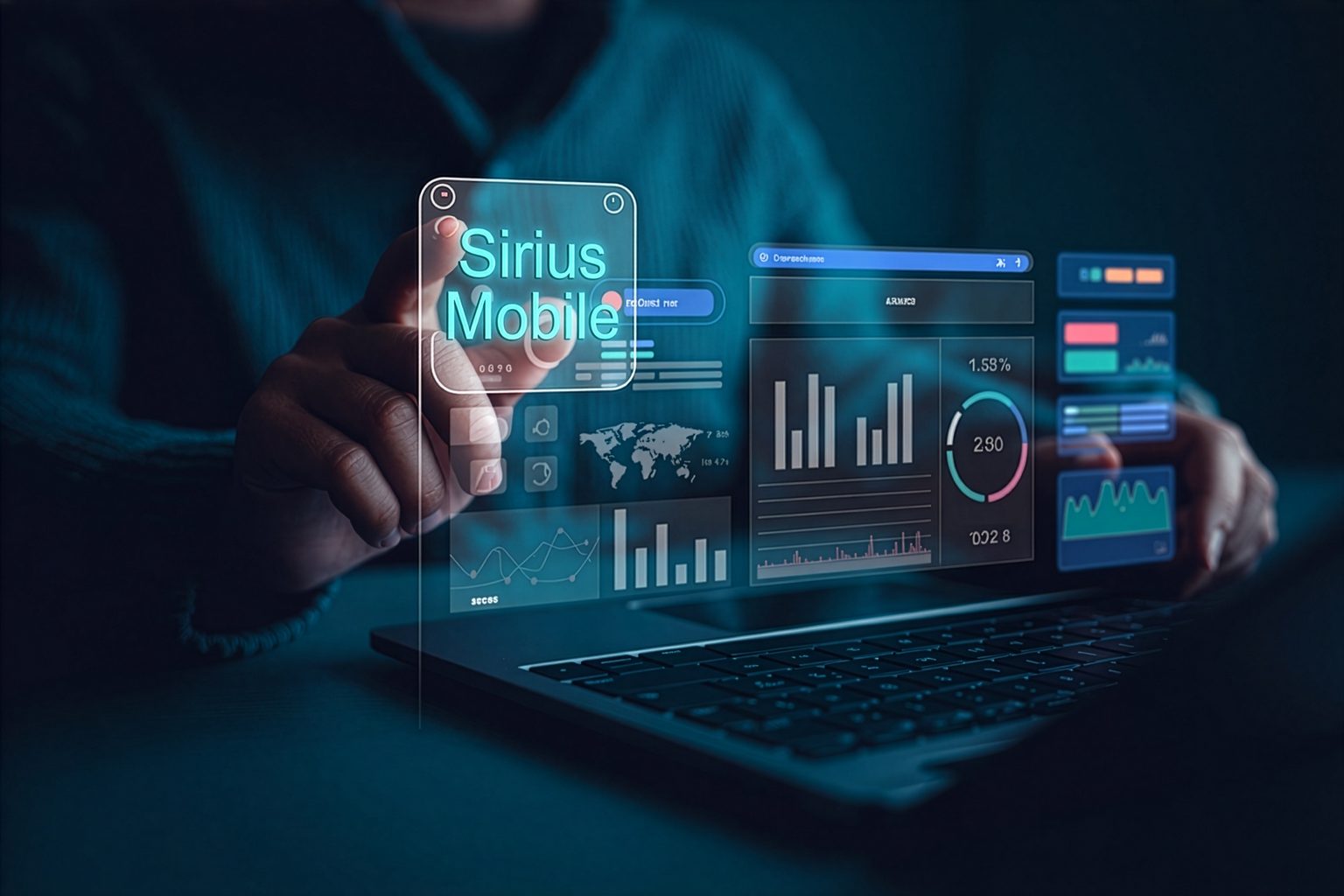 Immagine illustrativa della gestione Sirius Mobile